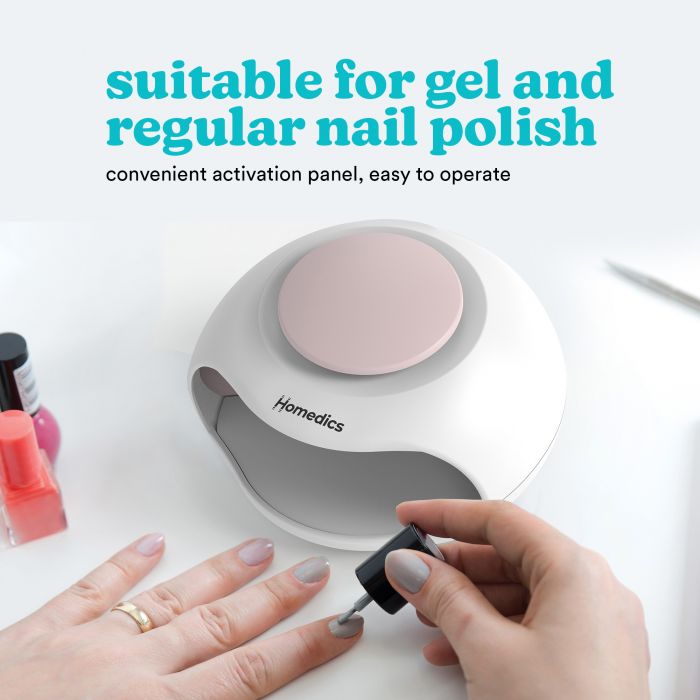 Портативная УФ лампа для полимеризации гель-лаков и акрила Nail Polish Dryer 2-in-1