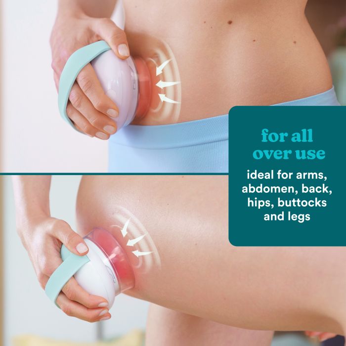 Массажер антицеллюлитный вакуумный с прогреванием и охлаждением для тела, ягодиц, ног, рук, живота Smoothee IR