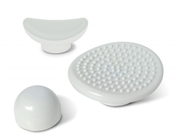 Массажер антицеллюлитный перкусионный с подогревом, регулировкой интенсивности и 3 насадками для тела, ягодиц, ног, рук и живота SPA Cellulite