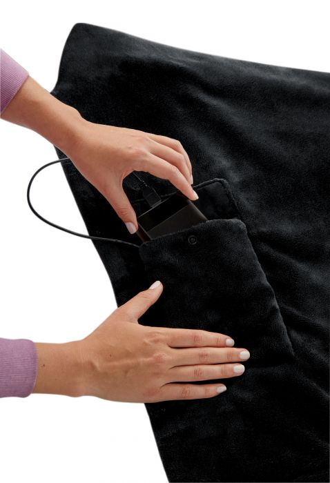 Беспроводное вибрационное одеяло с прогревом Comfort Pro