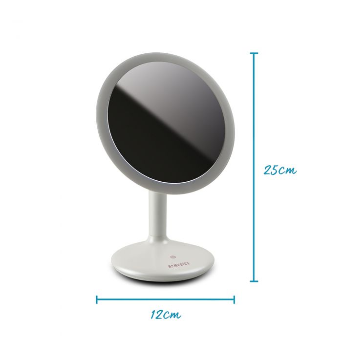 Косметическое зеркало сенсорное с 5х увеличением и регулируемой LED подсветкой Touch&Glow