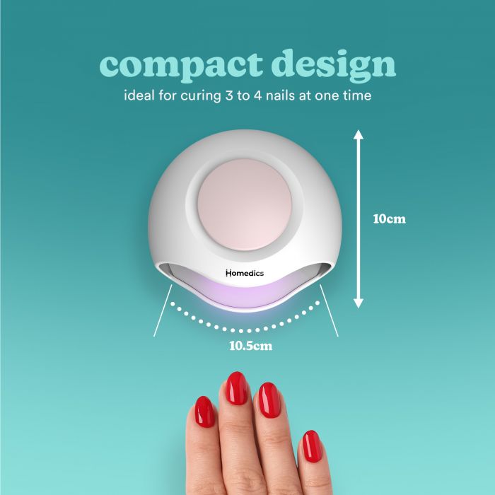 Портативная УФ лампа для полимеризации гель-лаков и акрила Nail Polish Dryer 2-in-1